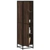Highboard Rudas ąžuolas 35,5x35x139 cm Mediena ir metalas