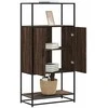 Highboard Rudas ąžuolas 68x35x139 cm Mediena ir metalas