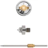 HVLP purkštuvo antgalis 0,8 mm antgalis Sidabrinė