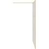 Įėjimo dušo siena Auksinė 140 x 195 cm grūdintas stiklas