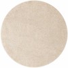Neslystantis plaukuotas kilimas Kreminė 90 x 90 cm PP