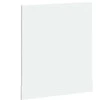 indaplovės skydelis Kalmar baltas 60x1,5x57 cm