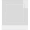 indaplovės skydelis Kalmar Blizgus baltas 60x1,5x57 cm