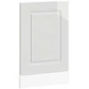indaplovės skydelis Kalmar Blizgus baltas 45x1,5x57 cm