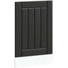 indaplovės skydelis Lucca Juodas Engineered Wood