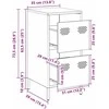 indauja alyvuogių žalia 35x39x73,5 cm šaltai valcuotas plienas