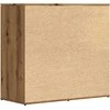 indauja Artisan ąžuolas 80x36x75 cm inžinerinė mediena