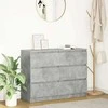indauja Betonas Pilkas 100x35x76 cm Inžinierinė mediena