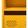 indauja garstyčių geltona 35x39x73,5cm šaltai valcuotas plienas