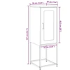 indauja garstyčių geltona 36x39x107 cm šaltai valcuotas plienas