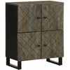 indauja juoda 60x33x75 cm masyvo mango
