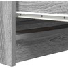 indauja Pilka Sonoma 80x35x99 cm Inžinierinė mediena