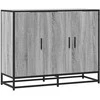 indauja Pilka Sonoma 94x35x76 cm Inžinierinė mediena