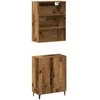 indauja su sienine spintele Old Wood Engineered Wood