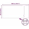 Tinklas nuo vabzdžių Balta 60 x 1000 cm Stiklo pluoštas
