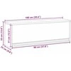 Įrankių spinta Juoda ir pilka 100 x 25 x 35 cm Plienas