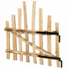 Iškili tvoros vartai 100 x 90 cm Impregnuota lazdyno mediena
