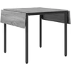 Išlenkiamas valgomasis stalas 120 x 81,5 x 75 cm Pilka Sonoma