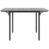 Išlenkiamas valgomasis stalas 120 x 81,5 x 75 cm Pilka Sonoma