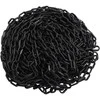 Įspėjamoji grandinė, juodos spalvos, 100m, plastikas