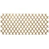 Išplečiamas tinklas tvora 2 pcs Šviesiai rudas 100 x 105 cm