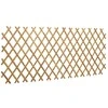 Išplečiamas tinklas tvora 2 pcs Šviesiai rudas 100 x 105 cm