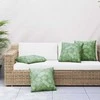 Išsklaidymo pagalvės Lapelis 4 pcs Lapų raštas 50 x 50 cm
