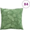 Išsklaidymo pagalvės Lapelis 4 pcs Lapų raštas 50 x 50 cm