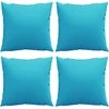 Išsklaidymo pagalvės Paprastas 4 pcs Turkio 50 x 50 cm