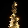 Išskleidžiama dirbtinė Kalėdų eglutė su sniegu, 120cm, 50 LED