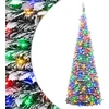 Išskleidžiama Kalėdų eglutė su LED lemputėmis 150 cm 100 LED