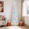 Išskleidžiama Kalėdų eglutė su LED lemputėmis 180 cm 150 LED