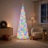 Išskleidžiama Kalėdų eglutė su LED lemputėmis 180 cm 150 LED