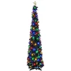 Iššokanti LED Kalėdų eglutė su žvaigžde viršūnėje 150 cm 50 LED
