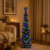 Iššokanti LED Kalėdų eglutė su žvaigžde viršūnėje 150 cm 50 LED