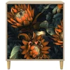 Ištraukalas spinta LOCHEM Oranžinė spauda 66 x 36,5 x 75 cm
