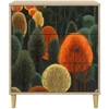 Ištraukalas spinta ZAANDAM Miško raštas 66 x 36,5 x 75 cm