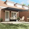 Markizės rėmas Antracitas 450 × 300 cm Poliesteris su PU danga