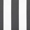 Ištraukiama markizė, antracito/balta, 4,5x3m, audinys/aliuminis