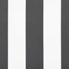 Ištraukiama markizė, antracito ir baltos spalvos, 3x2,5 m, audinys ir aliuminis