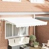 Markizės rėmas Baltas 250 x 200 cm Poliesteris su PU danga
