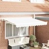 Markizės rėmas Baltas 350 x 200 cm Poliesteris su PU danga