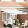 Markizės rėmas Baltas 350 x 250 cm Poliesteris su PU danga