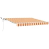 Ištraukiama markizė Geltona ir Oranžinė 350 x 250 cm