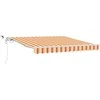 Ištraukiama markizė Geltona ir Oranžinė 350 x 250 cm