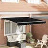 Markizės rėmas Juodas 300 x 250 cm Poliesteris su PU danga
