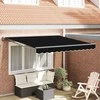 Markizės rėmas Juodas 300 x 250 cm Poliesteris su PU danga