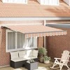Markizės rėmas Mėlynas ir Oranžinis 350 x 250 cm