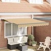 Markizės rėmas Geltonas ir Pilkas 350 x 250 cm