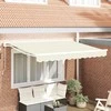 Markizės rėmas Kreminė 250 x 200 cm Poliesteris su PU danga